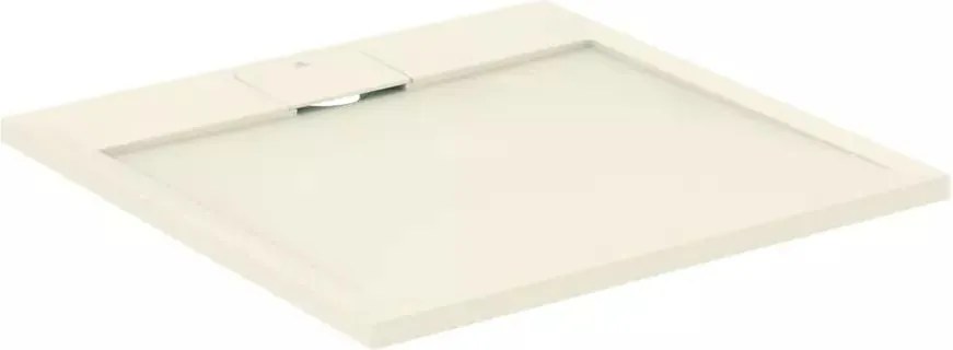 Cadita de dus patrata Ideal Standard i.life Ultra Flat S nisipiu 80x80 cm