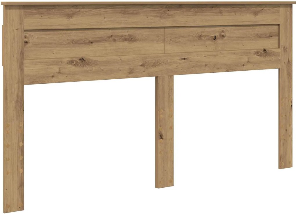 vidaXL Tăblie cap Stejar Artizanal 180 cm Lemn compozit