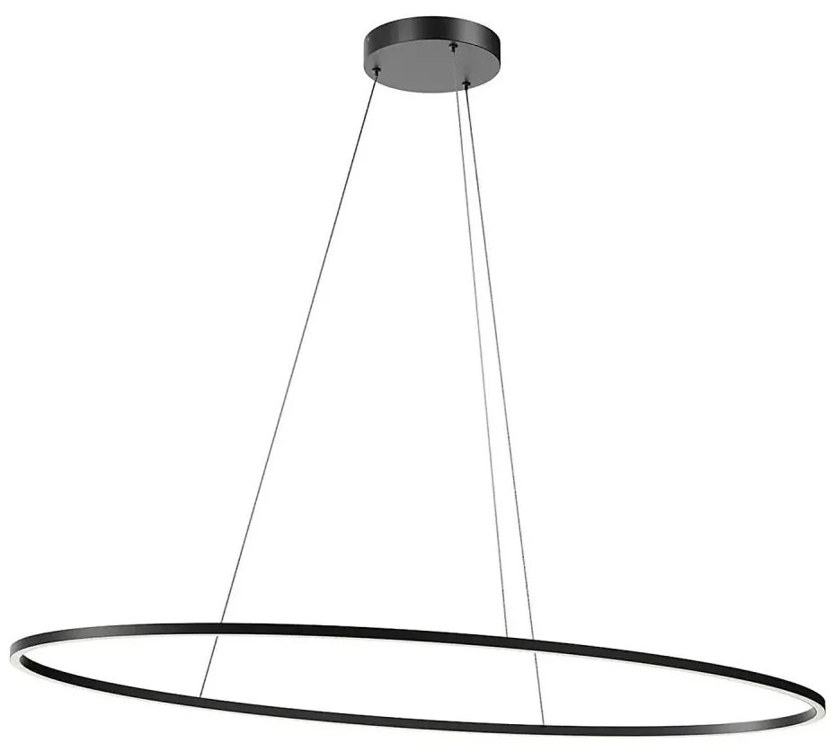 Redo 01-3299 - Lustră LED dimmabilă suspendată pe cablu LEO, 67W/230V, neagră