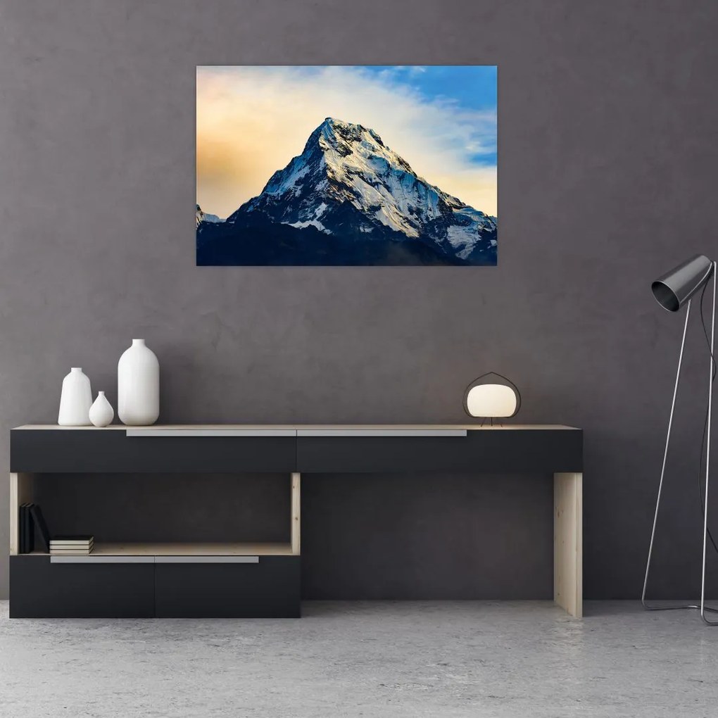 Tablou cu munții înzăpeziți, Nepal (90x60 cm)