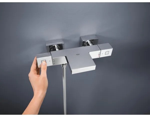 GROHE 34497000 - Baterie termostatică pentru cadă GROHTHERM CUBE DN 15, crom lucios