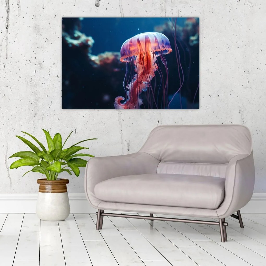 Tablou - Meduză (90x60 cm)