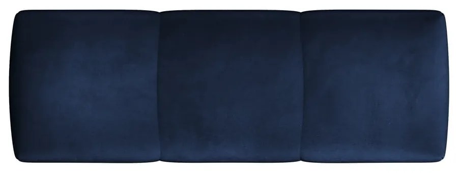 Spătar pentru canapea modulară albastru cu tapițerie din catifea Rome Velvet - Cosmopolitan Design