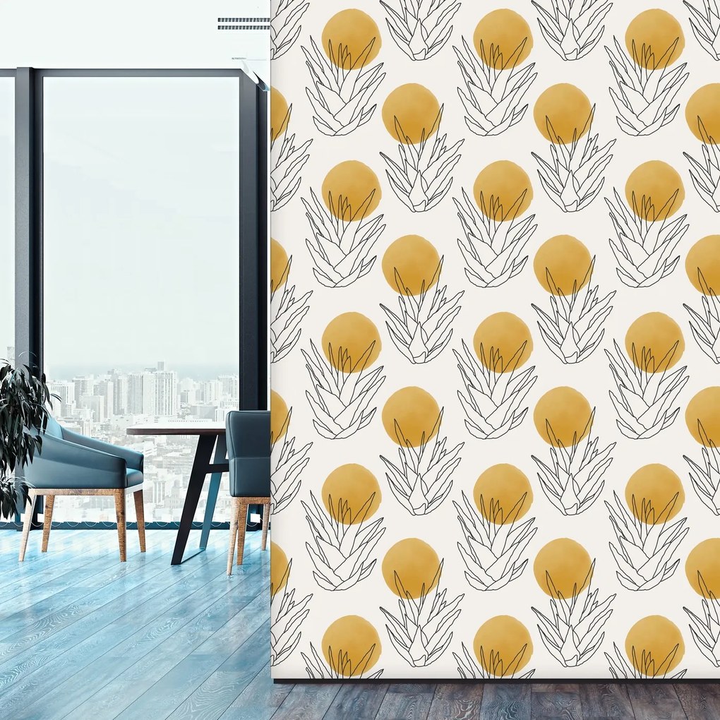 Tapet - Decor floral XIX.