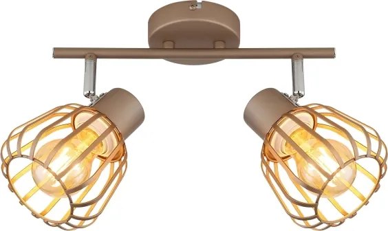 Globo 54663-2 - Aplica spot OLIN 2xE27/40W/230V