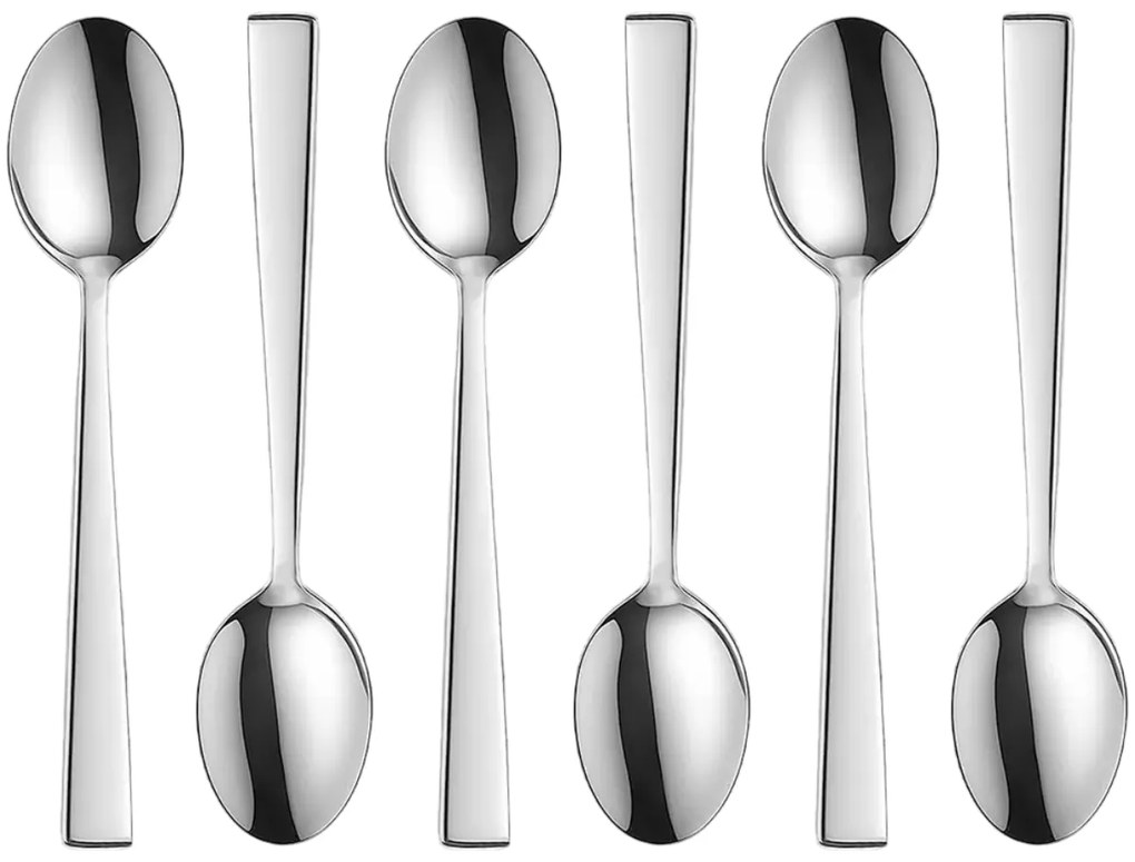 Set de lingurițe moca Orion cu 6 piese PLAIN