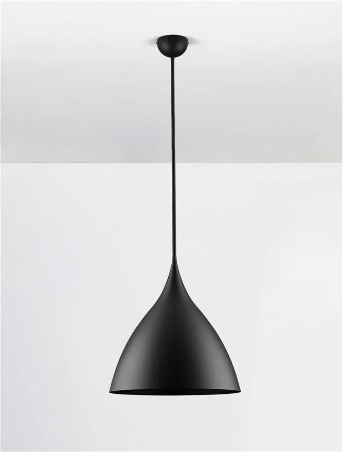 Lustra/Pendul metalic design decorativ SYNTOPIA negru