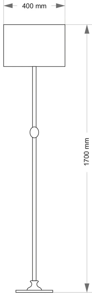 Lampadar design modern realizat manual Tivoli
