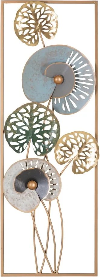 Decorațiune metalică de perete Mauro Ferretti Gloth, 31,2 x 90 cm