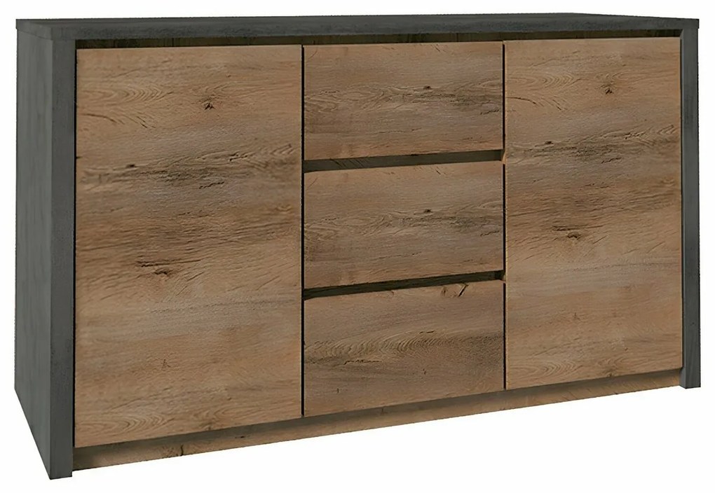 Cabinet MONTANA K2DP, gri