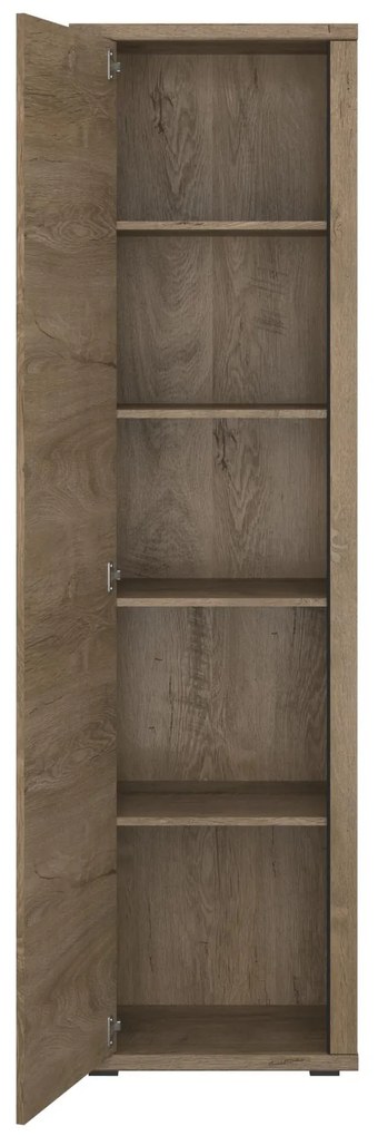 Dulap cu rafturi Clinecas (stejar lefkas) . 1116791