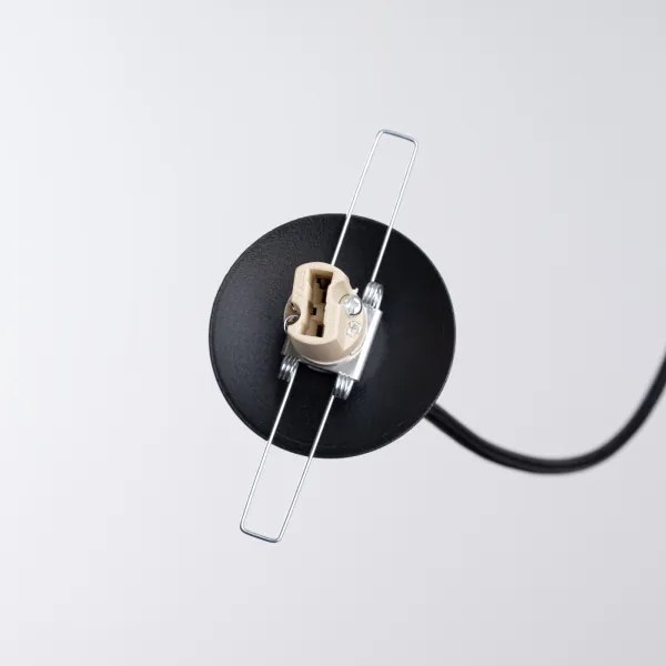 Lustră pe cablu Sollux SL.1358 HYPERION 1xG9/8W/230V negru