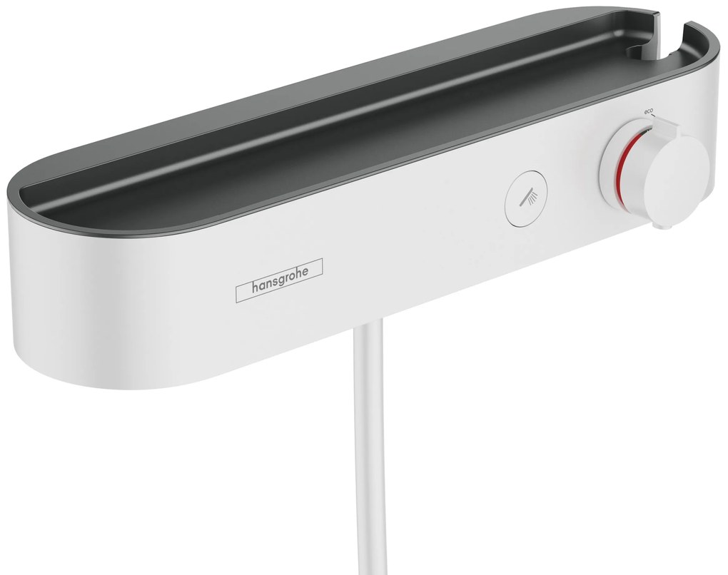 Hansgrohe ShowerTablet Select baterie de duș perete cu termostat alb 24360700