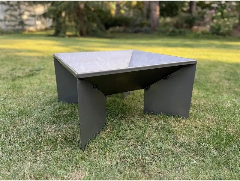 Fokus Focar de grădină 50 x 50 x 30 cm, corten CORGARDEN 1016