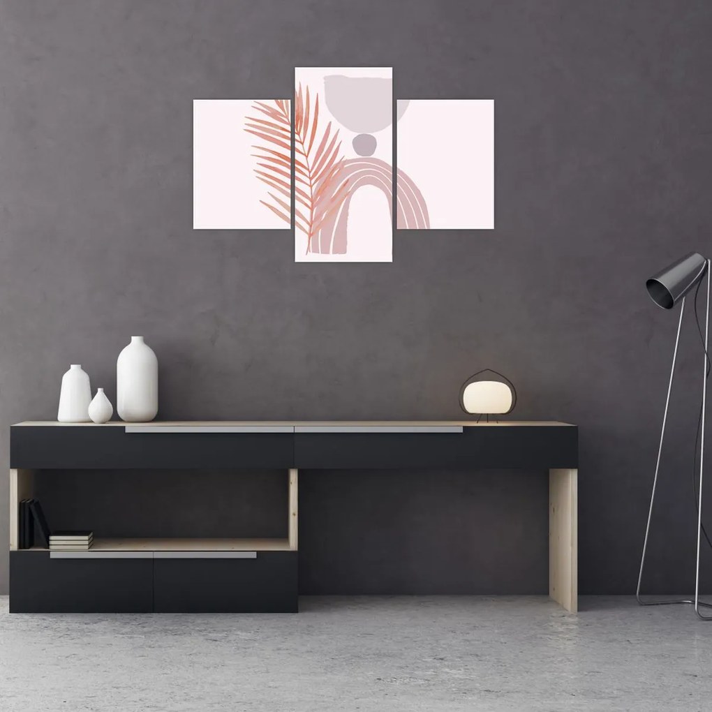 Tablou - Minimalism violet N⁰1 (90x60 cm)