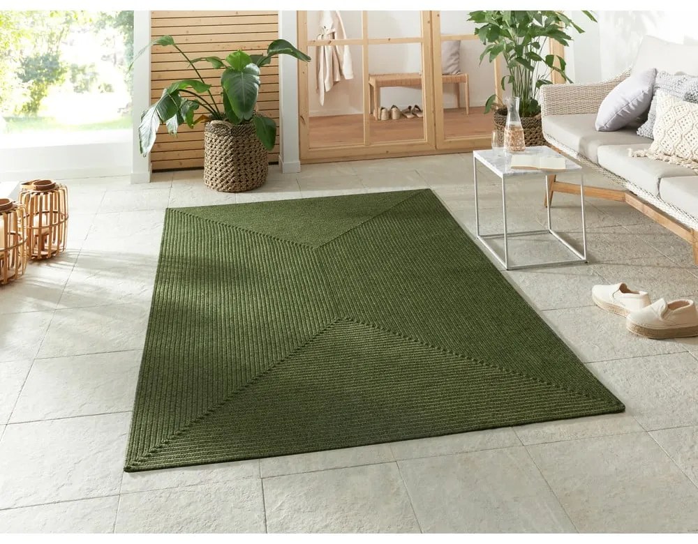 Covor verde de exterior 170x120 cm - NORTHRUGS