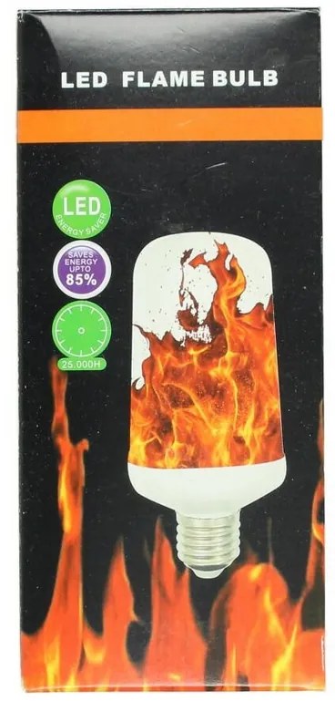 Bec LED HYO-2, 5W - imitație de flacără - blue