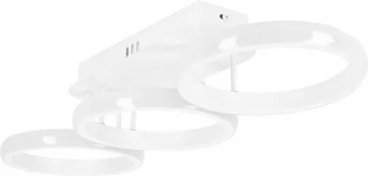 Plafonieră LED dimabilă, 30W, 230V, 3000–6500K, albă, Wi‑Fi Tuya + telecomandă