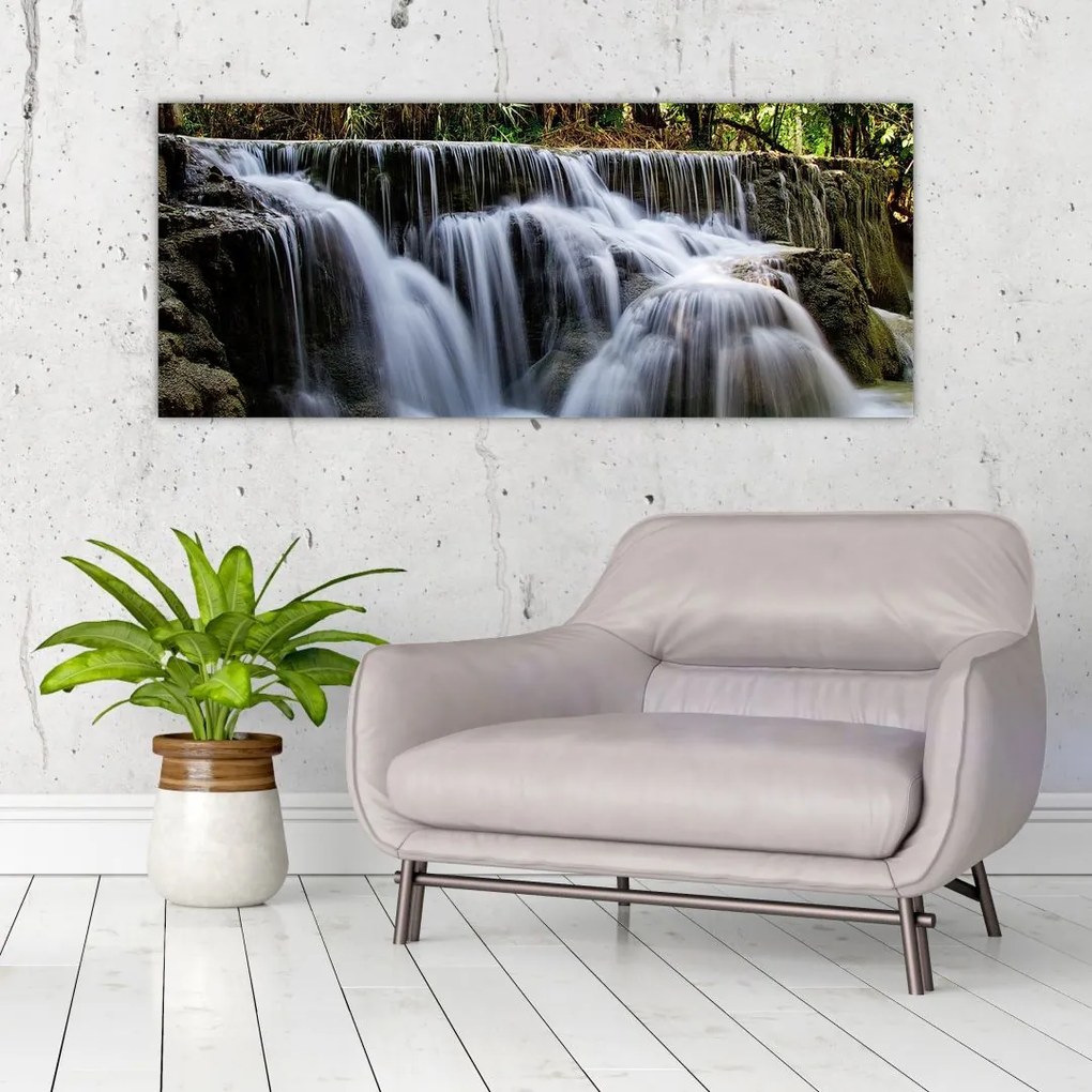 Tablou - Cascadele (120x50 cm)