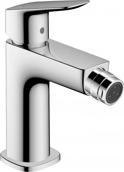 Baterie bideu cu ventil pop-up, Hansgrohe Logis 110 Fine, crom, 71201000