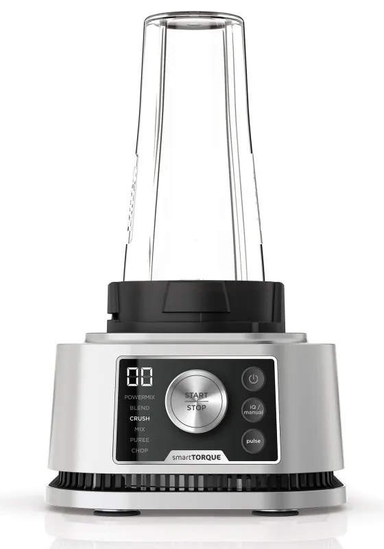 Blender Ninja Foodi Power Nutri CB350EU, 1200W, 2.1L, 3in1, 6 programe, Smart Torque, Auto-iQ, Negru/inox