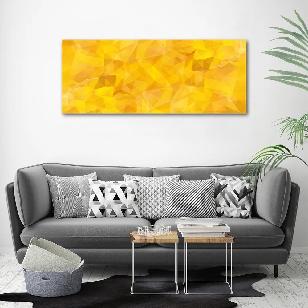 Pictură pe pânză Triunghiuri abstractizare