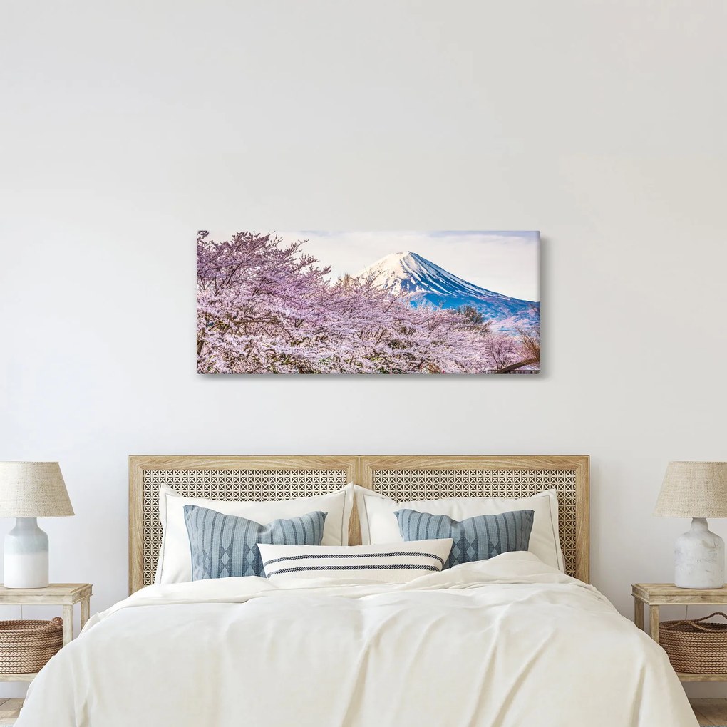 Tablou - Japonia în primăvară (120x50 cm)