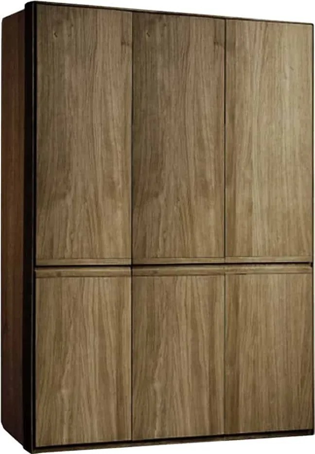 Dulap stejar masiv Serena, 154 × 61 × 222 cm