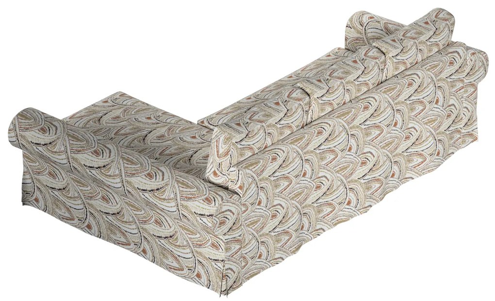 Husa canapea extensibila cu sezlong Backabro