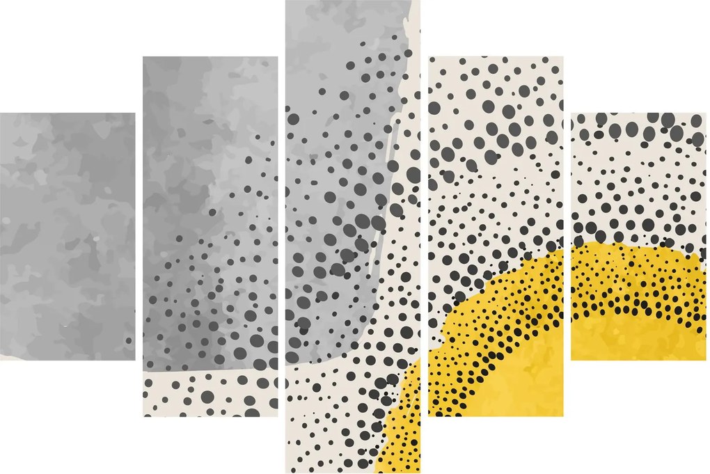 Tablou - pictură abstractă de plajă N⁰3 (150x105 cm)