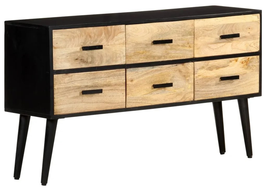 vidaXL Dulap, 110x33x64 cm, lemn masiv de mango