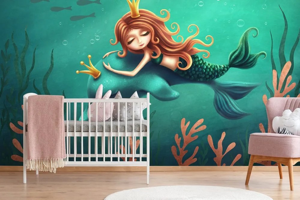Tapet zâna de mare cu delfinul
