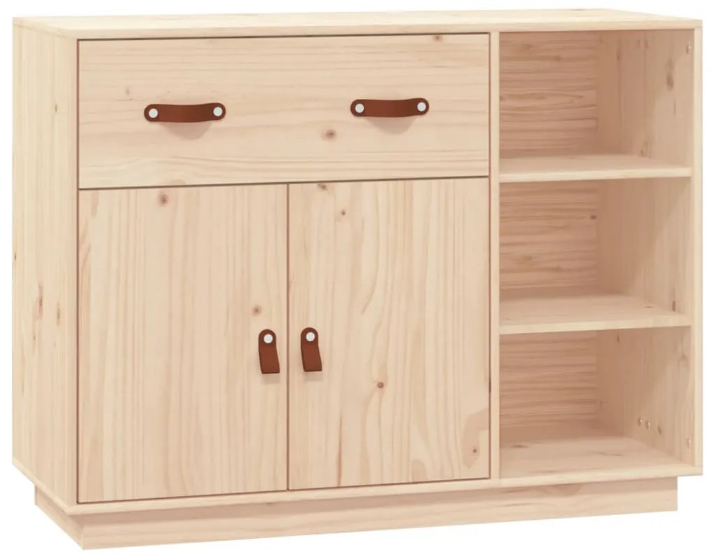 820137 vidaXL Servantă, 98,5x40x75 cm, lemn masiv de pin