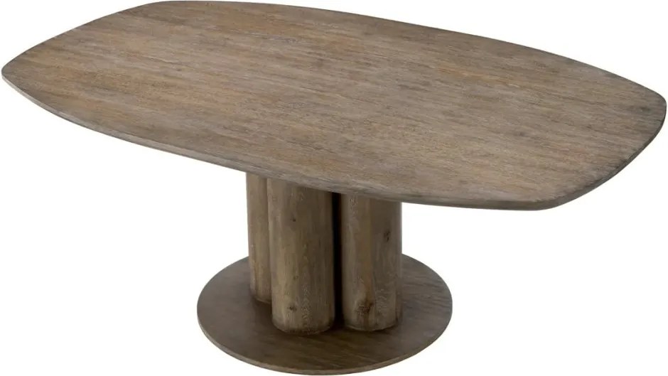 Masa dining deosebita design LUX Glenmont 200x120cm