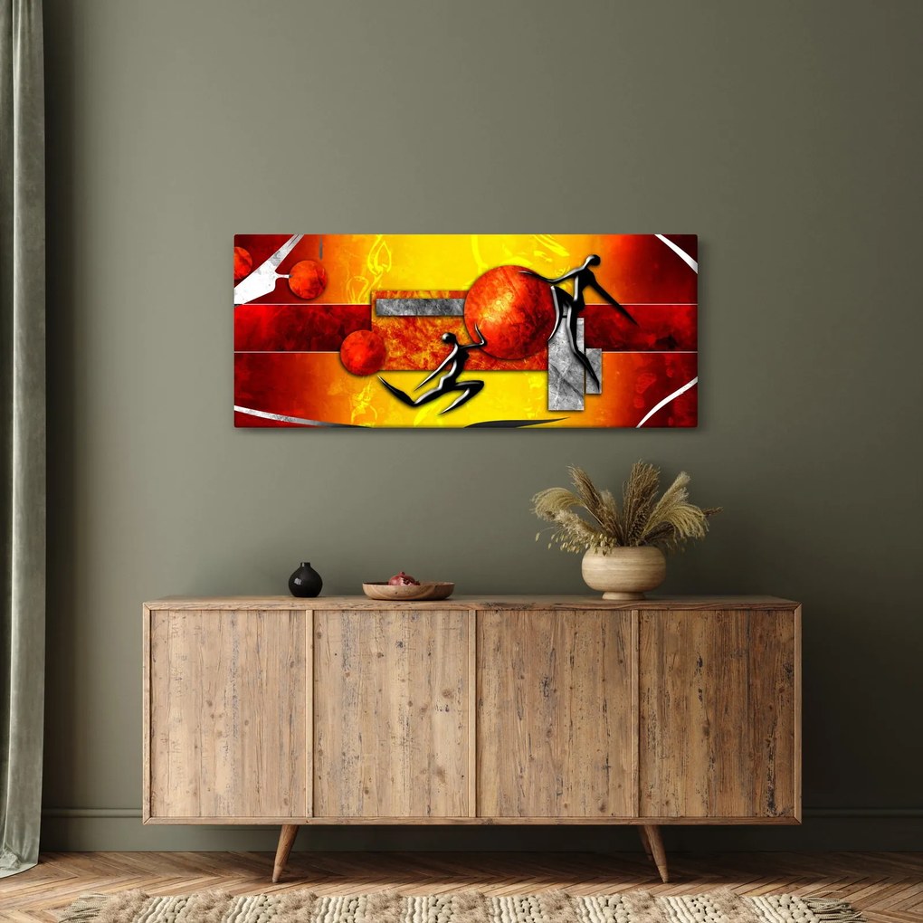Tablou - Pictura omenirii (120x50 cm)