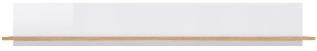 Raft Zele POL 135 (stejar wotan + luciu alb). Promo -17%. 702286