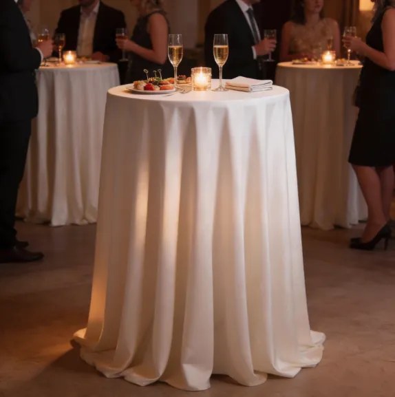 Masă rotundă turistică / de catering 80 cm - masă de bar pentru evenimente