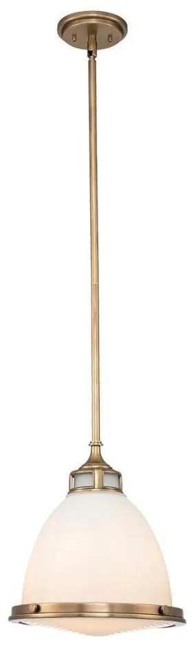 Lustră pe tijă Hinkley HK-AMELIA-P-M-HB AMELIA 1xE27/60W/230V alamă