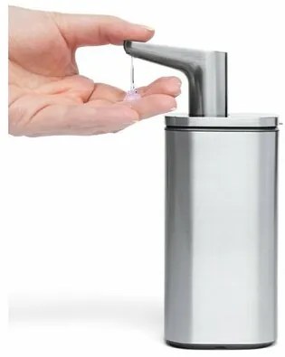 Dispenser de săpun și dezinfectant Simplehuman Pulse 295 ml, oțel inoxidabil