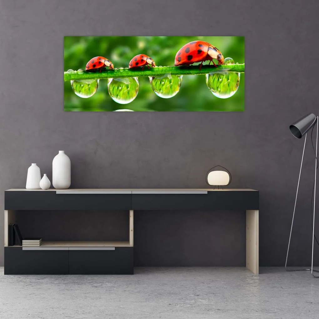 Tablou - Soarele celor șapte sori (120x50 cm)