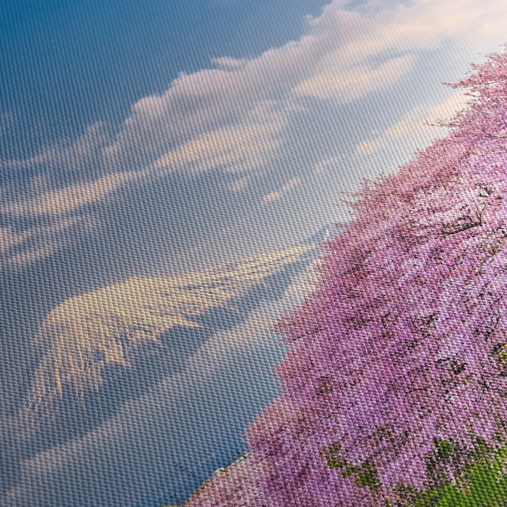 Tablou - Peisaj de primăvară japonez (120x50 cm)