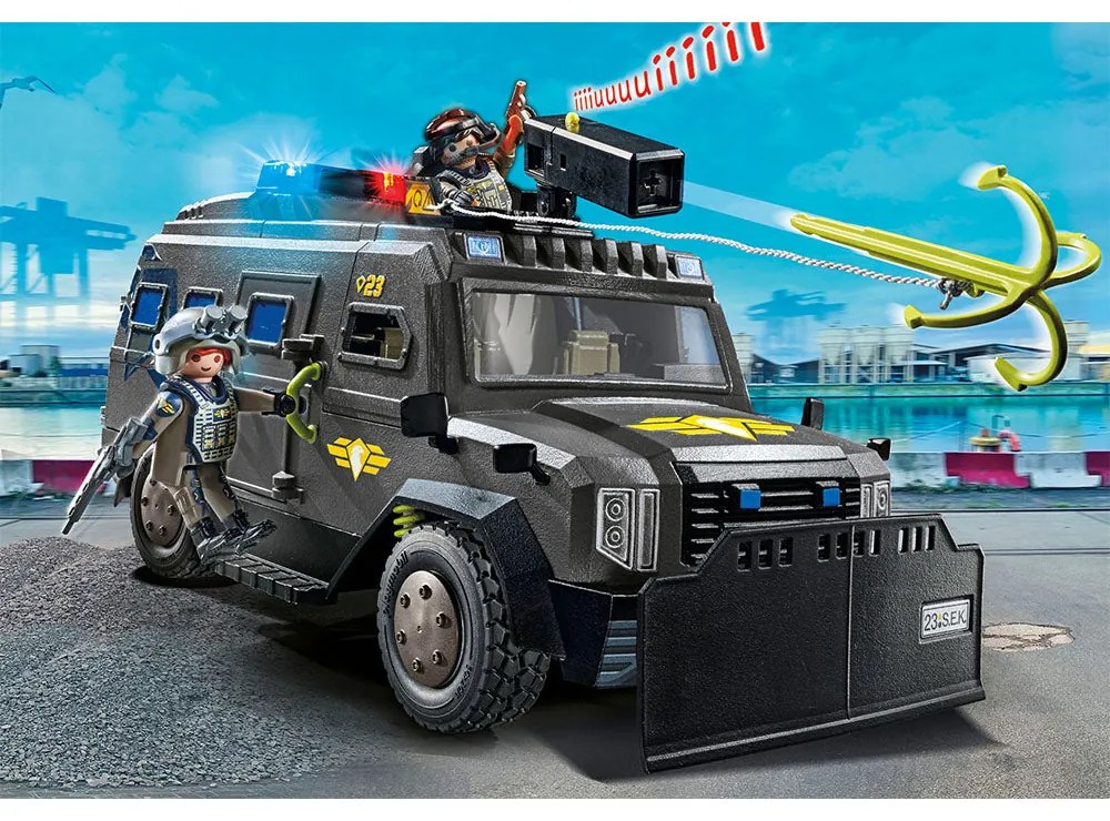 VEHICULUL DE TEREN AL ECHIPEI SWAT - PLAYMOBIL CITY ACTION (PM71144)