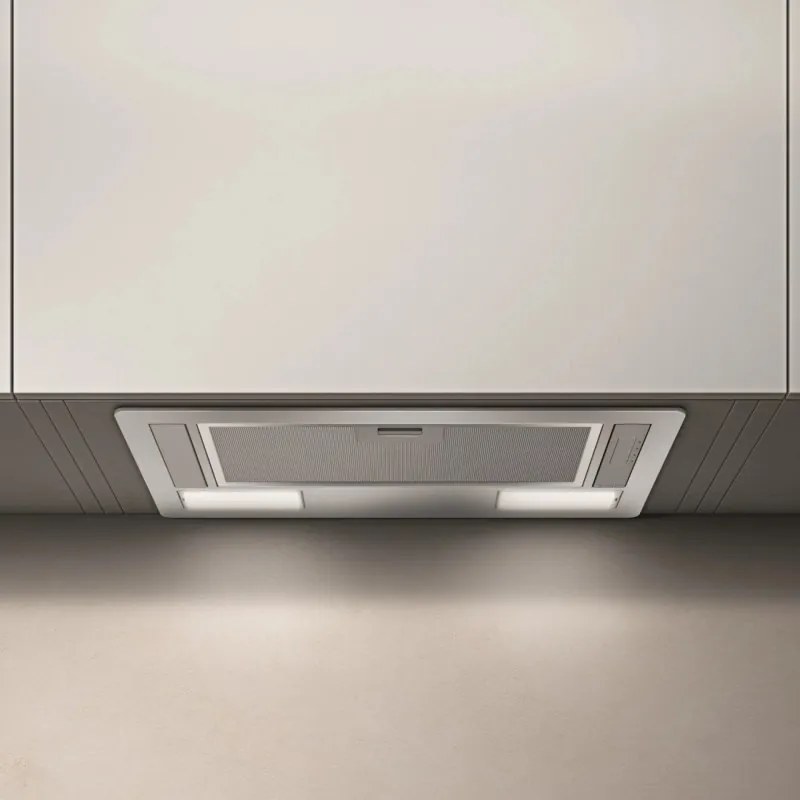 Hota de bucatarie incorporabila Elica Era C IX 52, 146 W, 52 cm, Clasa D, 368 m³/h, Iluminare LED, Otel inoxidabil