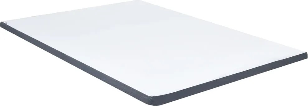 vidaXL Topper saltea de pat cu somieră, 200x140x5 cm moale mediu