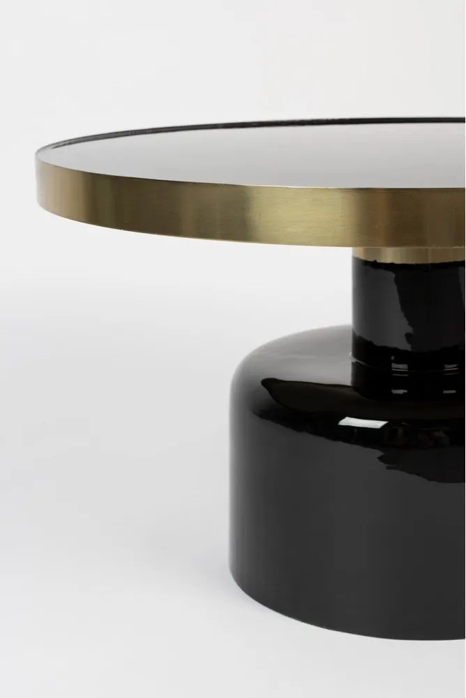 Măsuță auxiliară rotundă din metal ø 60 cm Glam – Zuiver