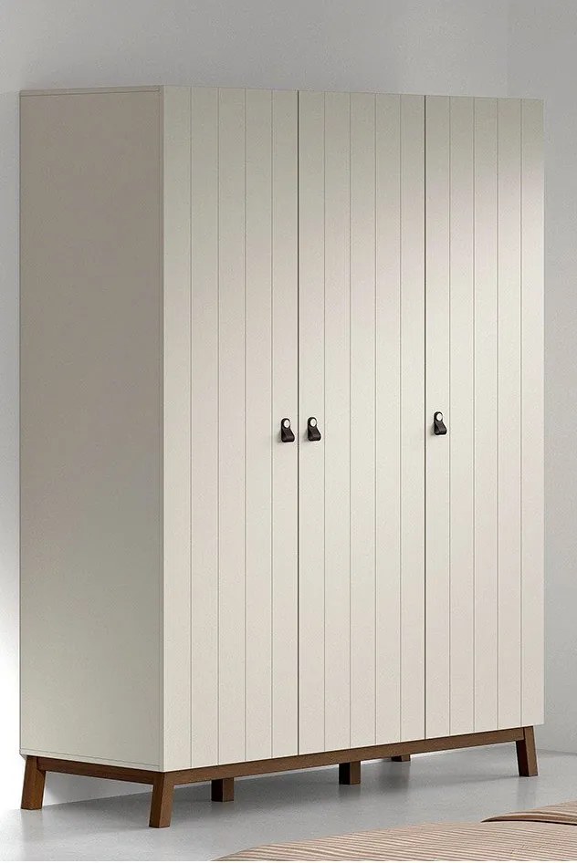 Șifonier de copii bej 149x196x58 cm Sezane – Vipack