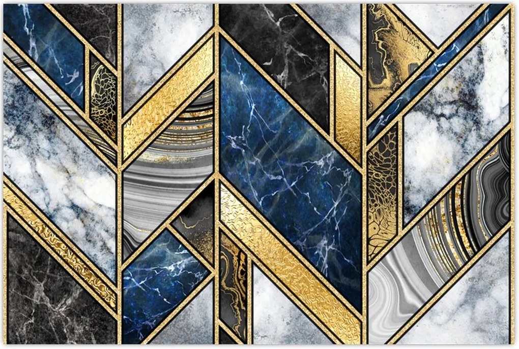 Tablou abstracției artistice (90x60 cm)