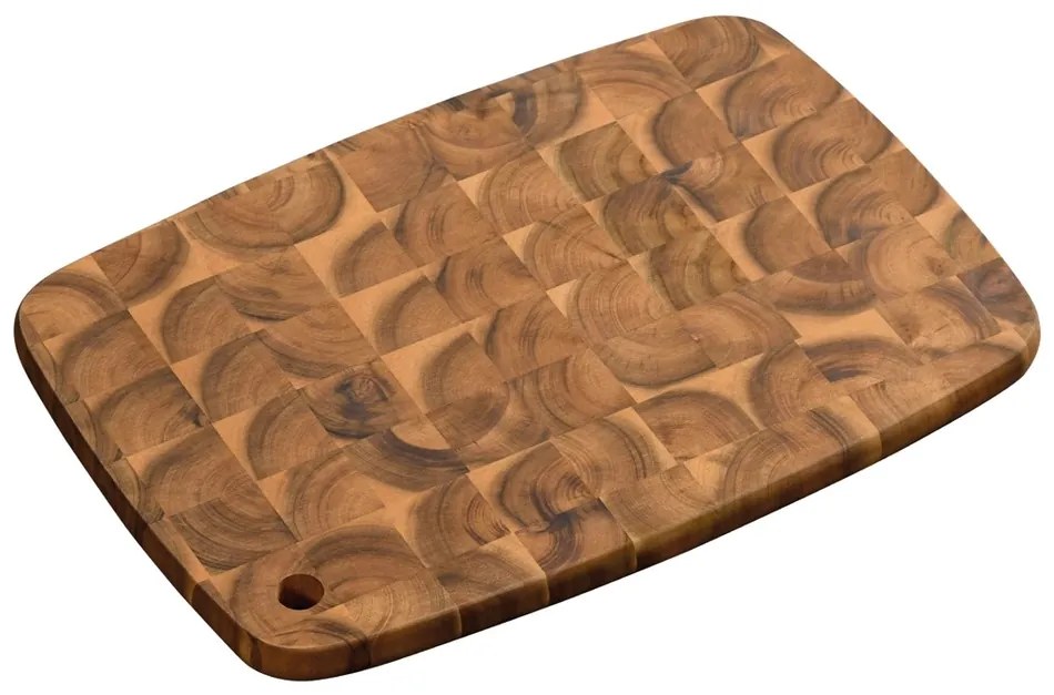 Kesper 28153 Placă de tăiat din salcâm, 40 x 28 x2 cm
