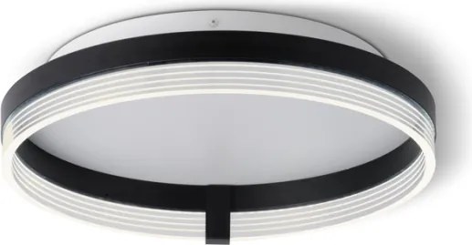 Osram - Plafonieră LED DECOR CIRCLE, 25 W, 230 V, Ø 40 cm, negru/alb
