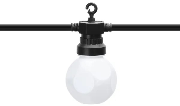 Lanț LED decorativ de exterior 10xLED/8m IP44 alb cald Aigostar